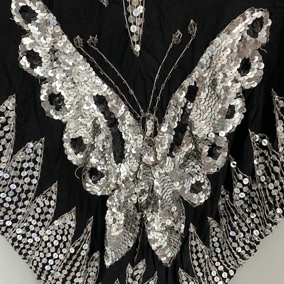 Super groovy 70’s sequined top - Picture 3 of 5